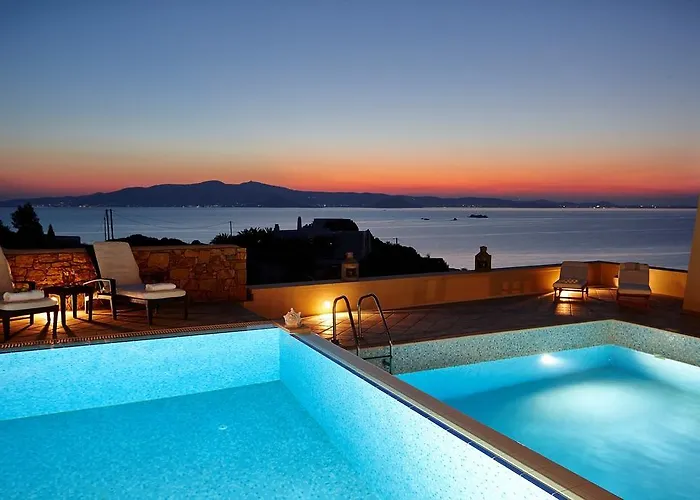 Tower Naxos Island Villa Pláka